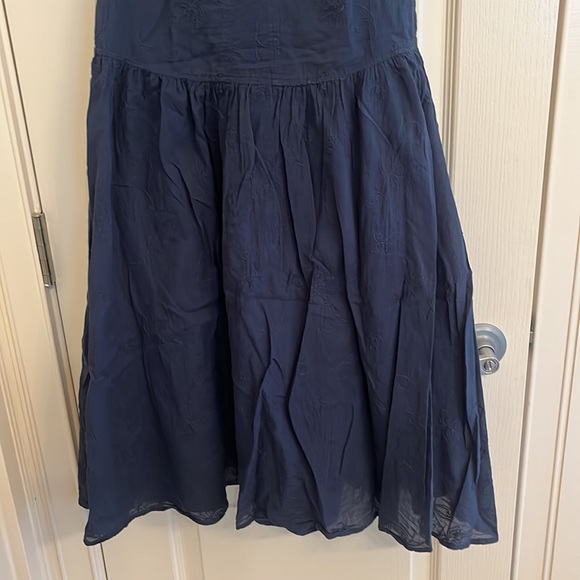 Dark blue summer dress - Picture 3 of 12